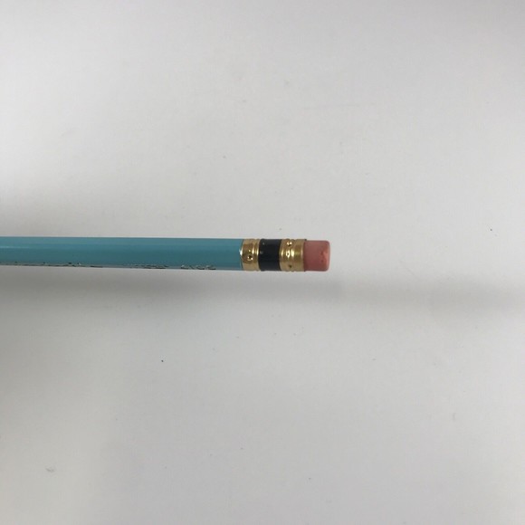 VTG Eberhard Faber Colorbrite Erasable Light Blue 4105 Pencil USA Woodclinched - Picture 6 of 7